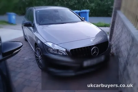 Grey Mercedes A-Class we purchased