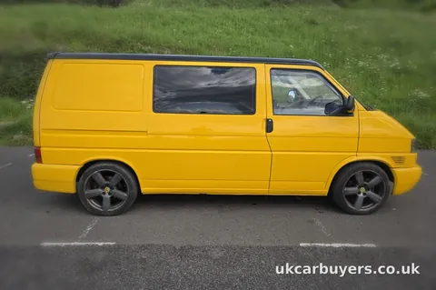 Yellow VW Transporter van we bought Yellow VW Transporter van we bought